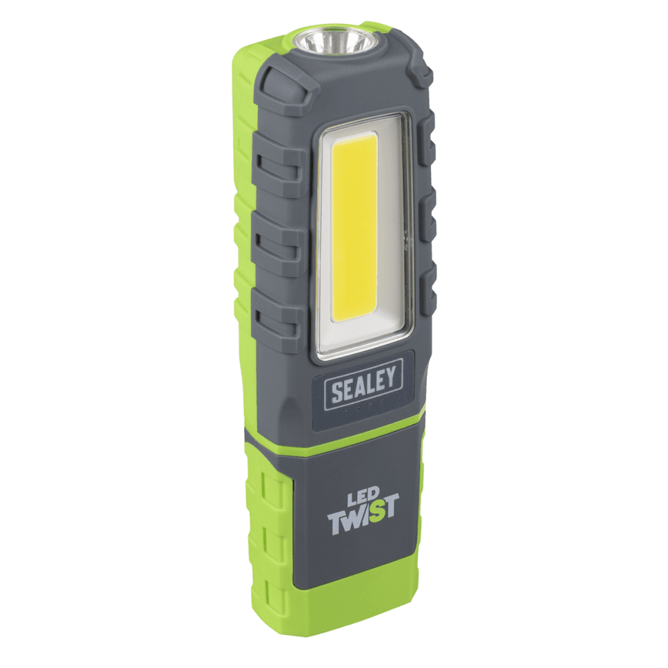 LED Twist Rechargeable Inspection Light 5W COB & 1W SMD Model No- LED601G