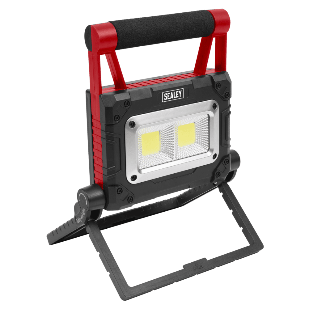 Rechargeable Solar Powered Portable Floodlight 15W COB LED Model No- LEDFL15WS