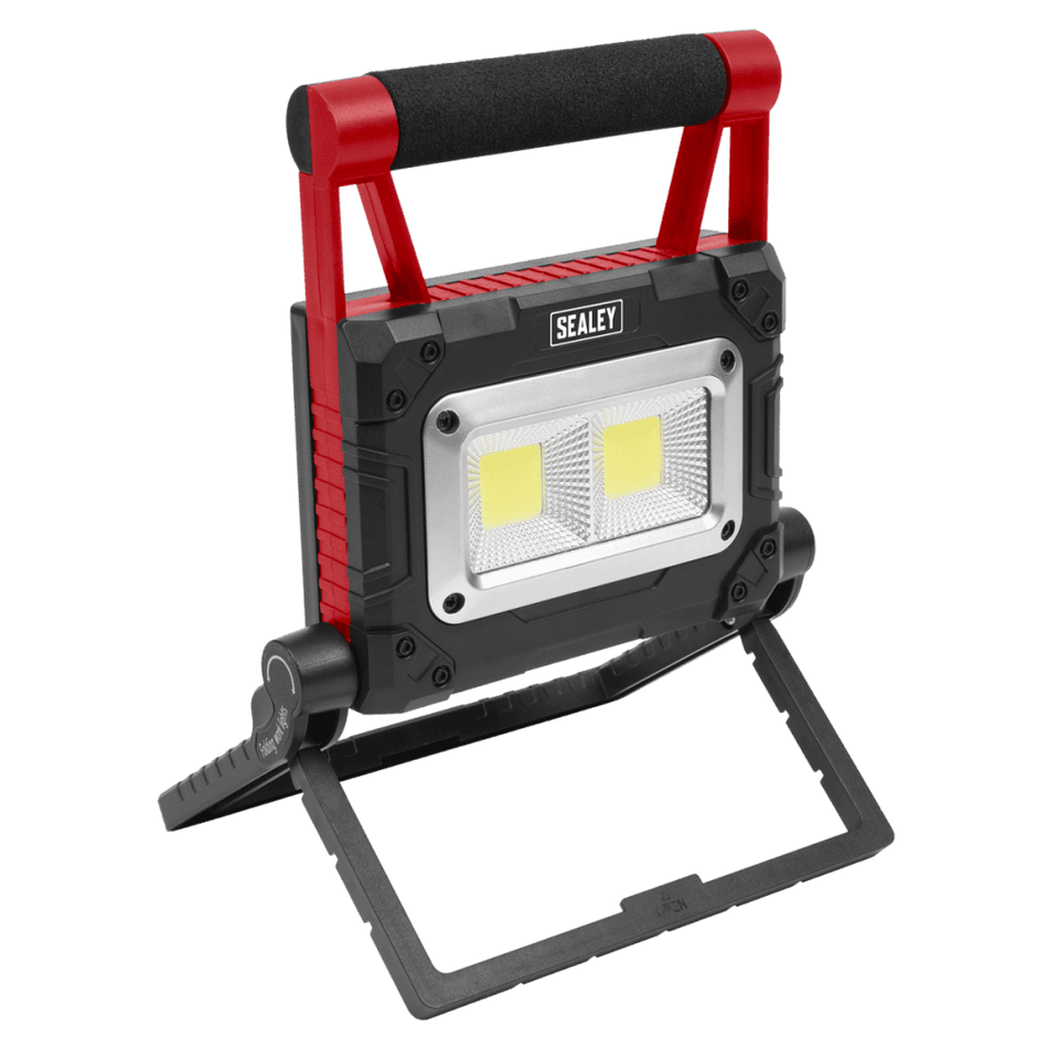 Rechargeable Solar Powered Portable Floodlight 15W COB LED Model No- LEDFL15WS