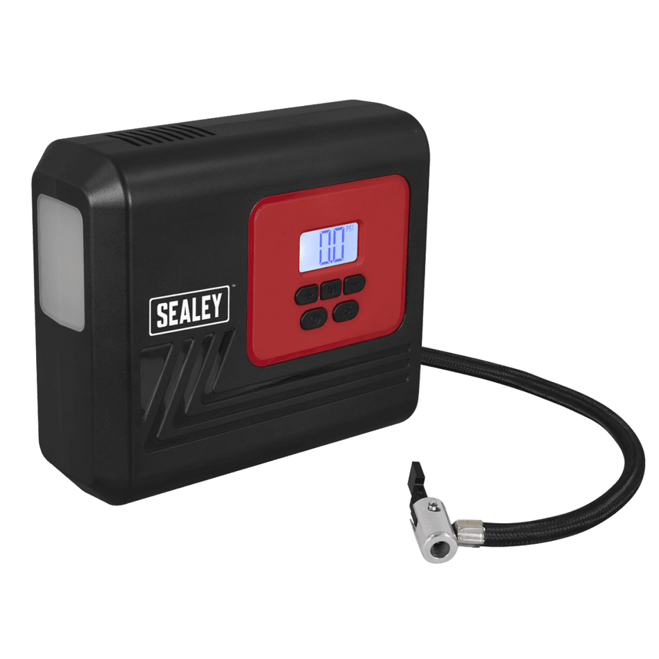 Tyre Inflator with Worklight 12V Model No- MAC12D