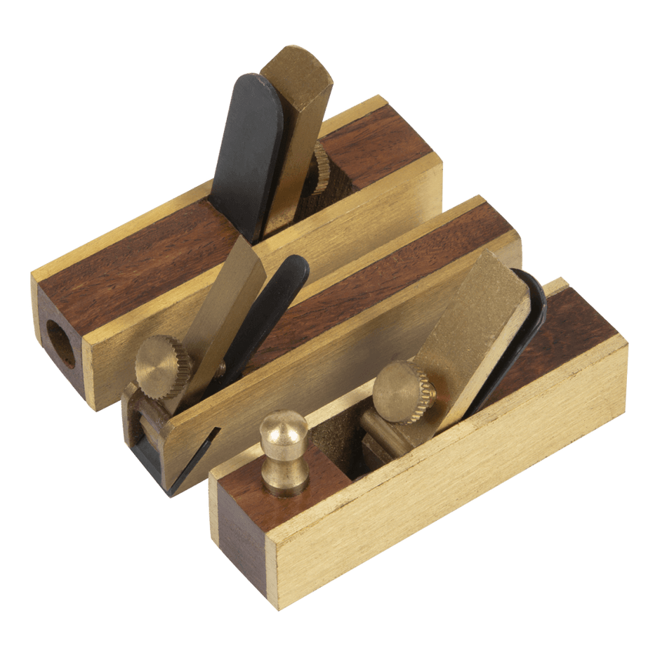 Mini Brass Plane Set 3pc Model No- MBP03