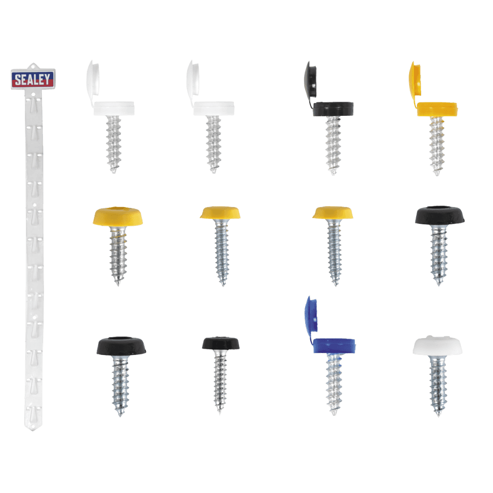 Clip Strip Deal - Mixed Numberplate Screws : Model No- NPSSET
