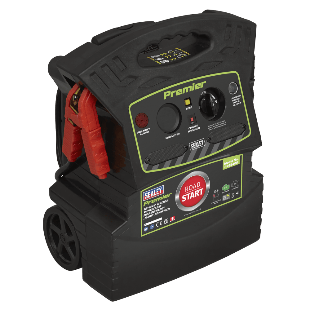 12/24V Premier RoadStart Jump Starter 6400A Model No- PRS6400