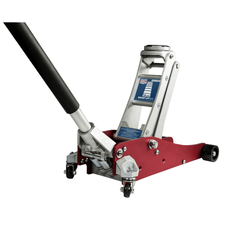 Premier Low Profile Aluminium Trolley Jack with Rocket Lift 1.8 Tonne Model No- RJA1800