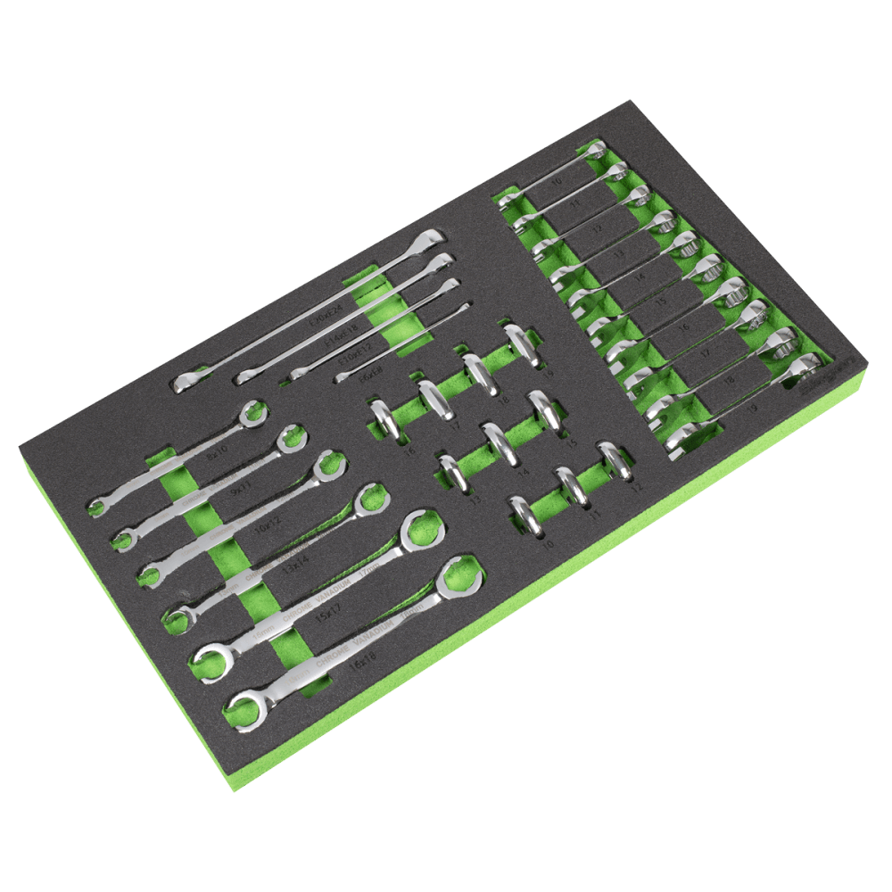 Siegen Specialised Spanner Set with Tool Tray 30pc Model No- S01274