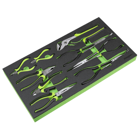 Siegen Pliers Set with Tool Tray 9pc Model No- S01277