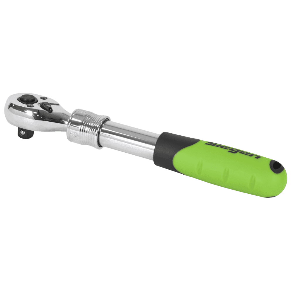 Siegen Extendable Ratchet Wrench 3/8"Sq Drive Model No- S01283