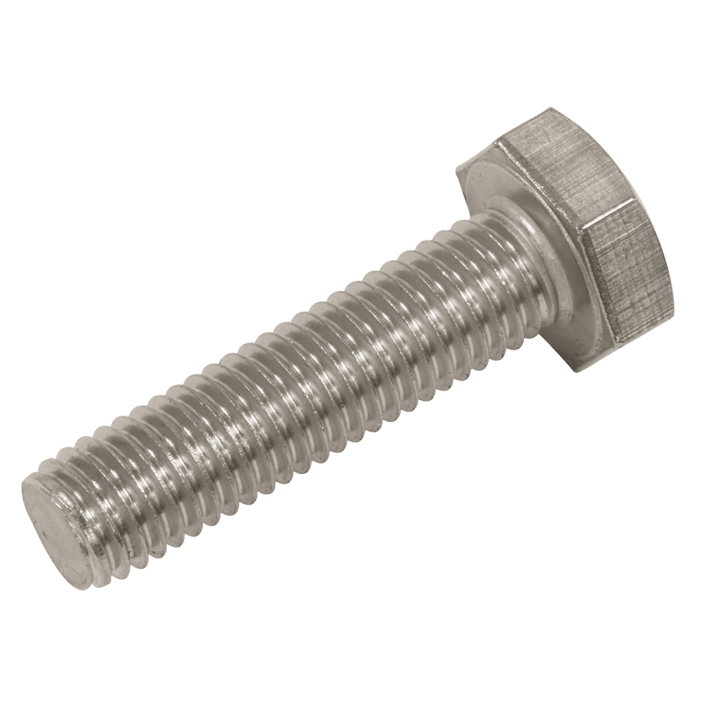 Stainless Steel Hex Head Set Screw DIN 933 - M10 X 40 A2 - Pack of 25 Model No- S1040