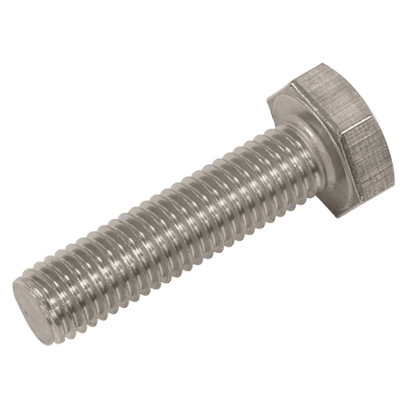 Stainless Steel Hex Head Set Screw DIN 933 - M10 X 40 A2 - Pack of 25 Model No- S1040