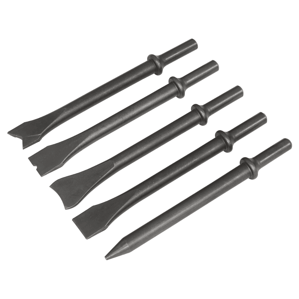 Air Hammer Chisel Set 170mm 5pc Model No- SA11C