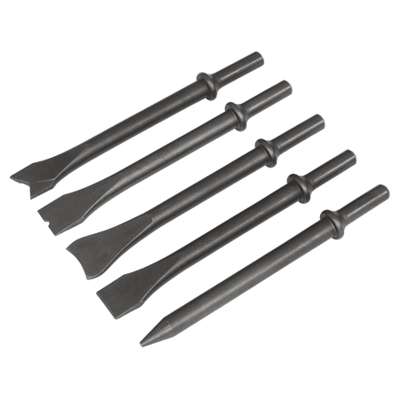 Air Hammer Chisel Set 170mm 5pc Model No- SA11C
