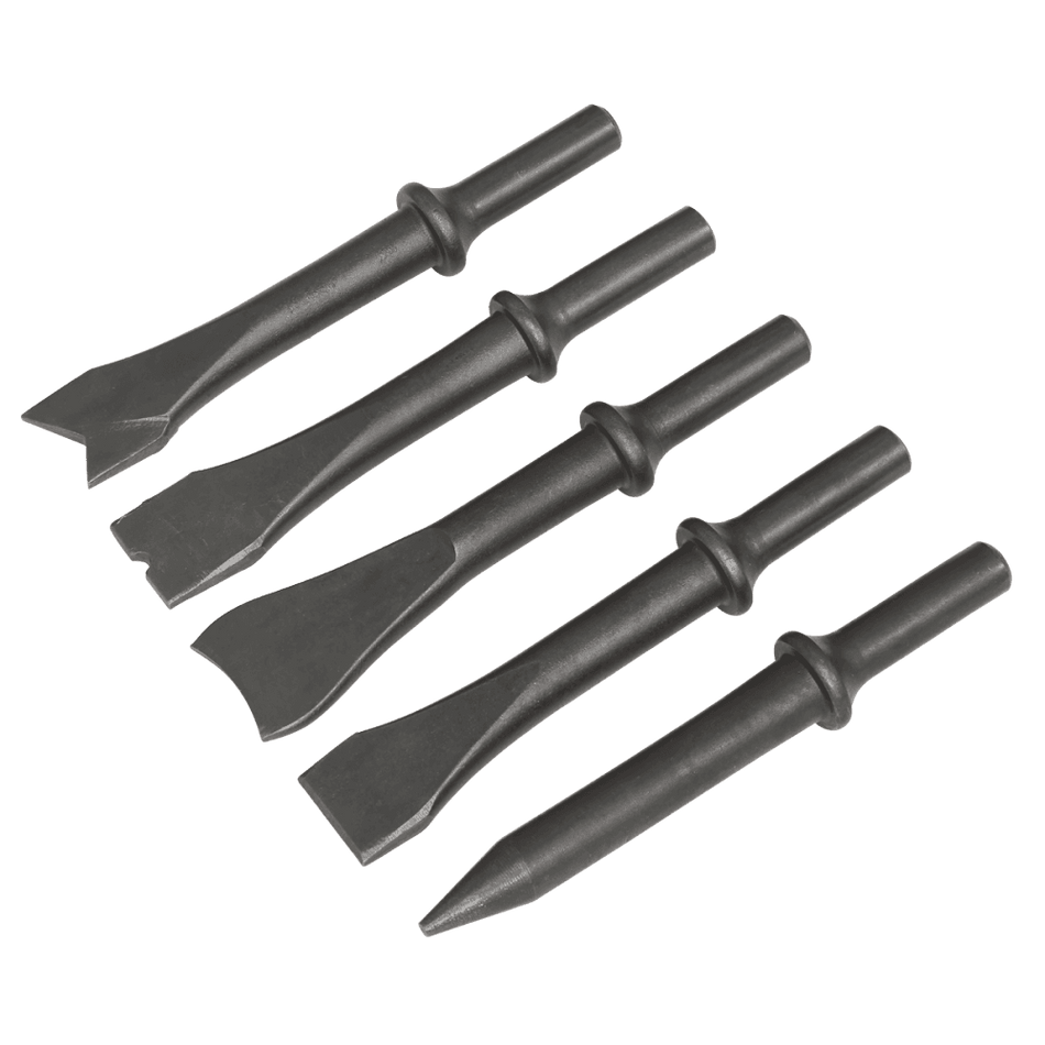 Air Hammer Chisel Set 120mm 5pc Model No- SA12C