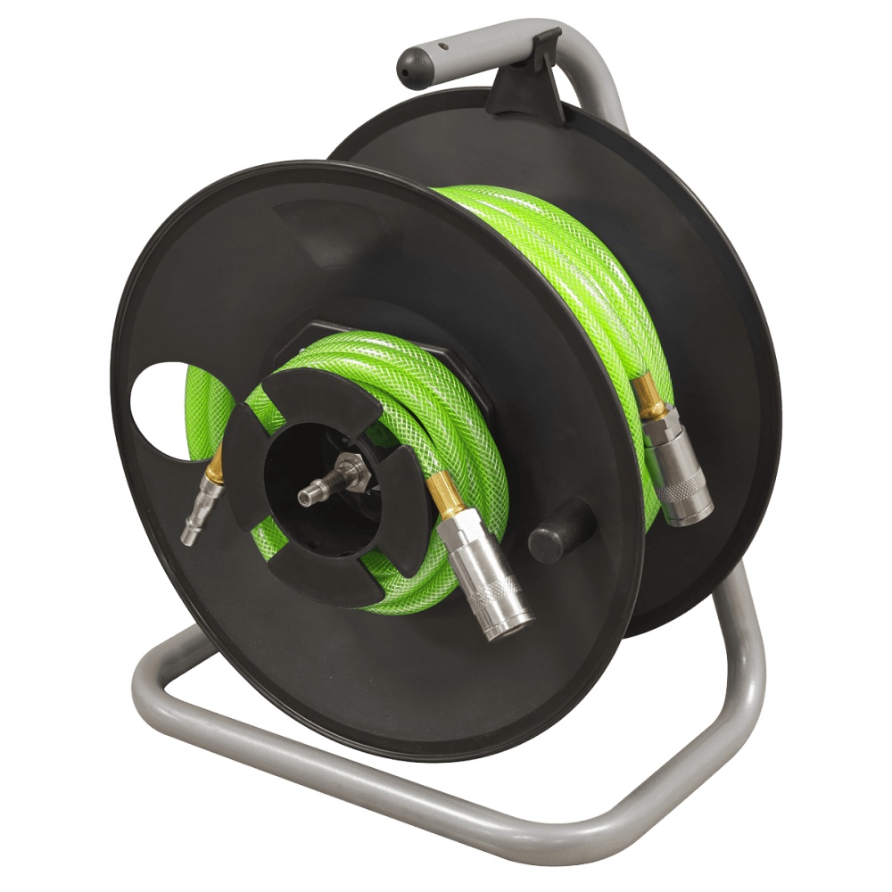 20m Portable Manual Air Hose Reel 6mm ID Model No- SA825