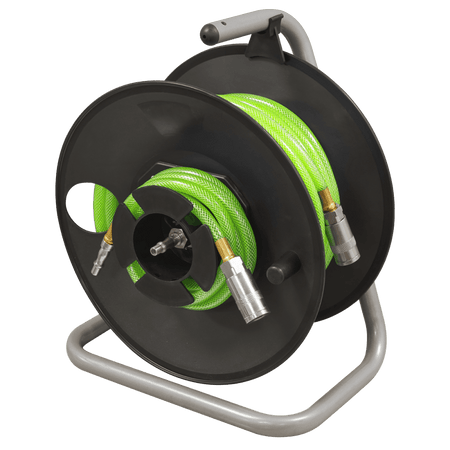 20m Portable Manual Air Hose Reel 6mm ID Model No- SA825