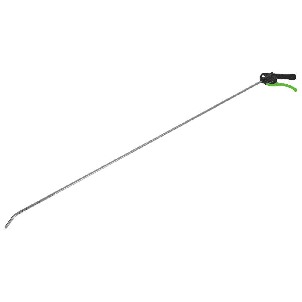 Air Blow Gun with Angled Lance 980 x 8mm 1/4"BSP Air Inlet Model No- SA9233