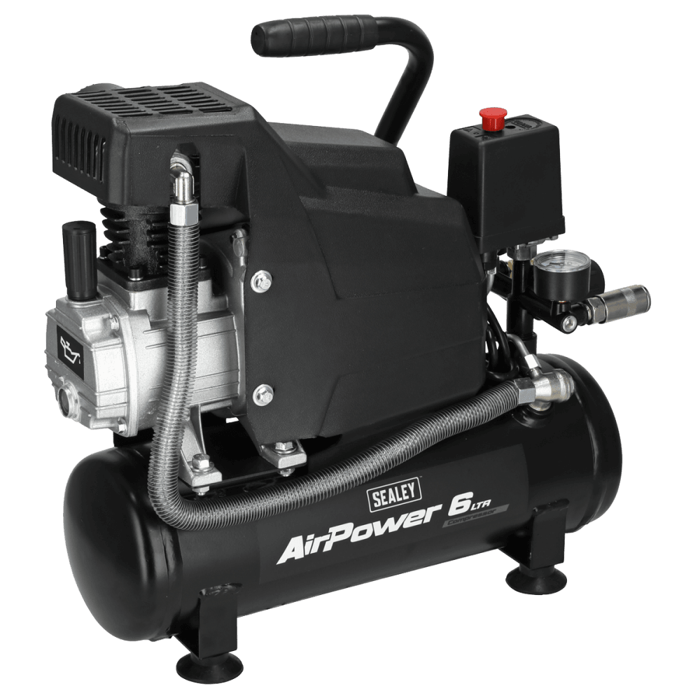 6L Direct Drive Air Compressor 2hp Model No- SAC0620A