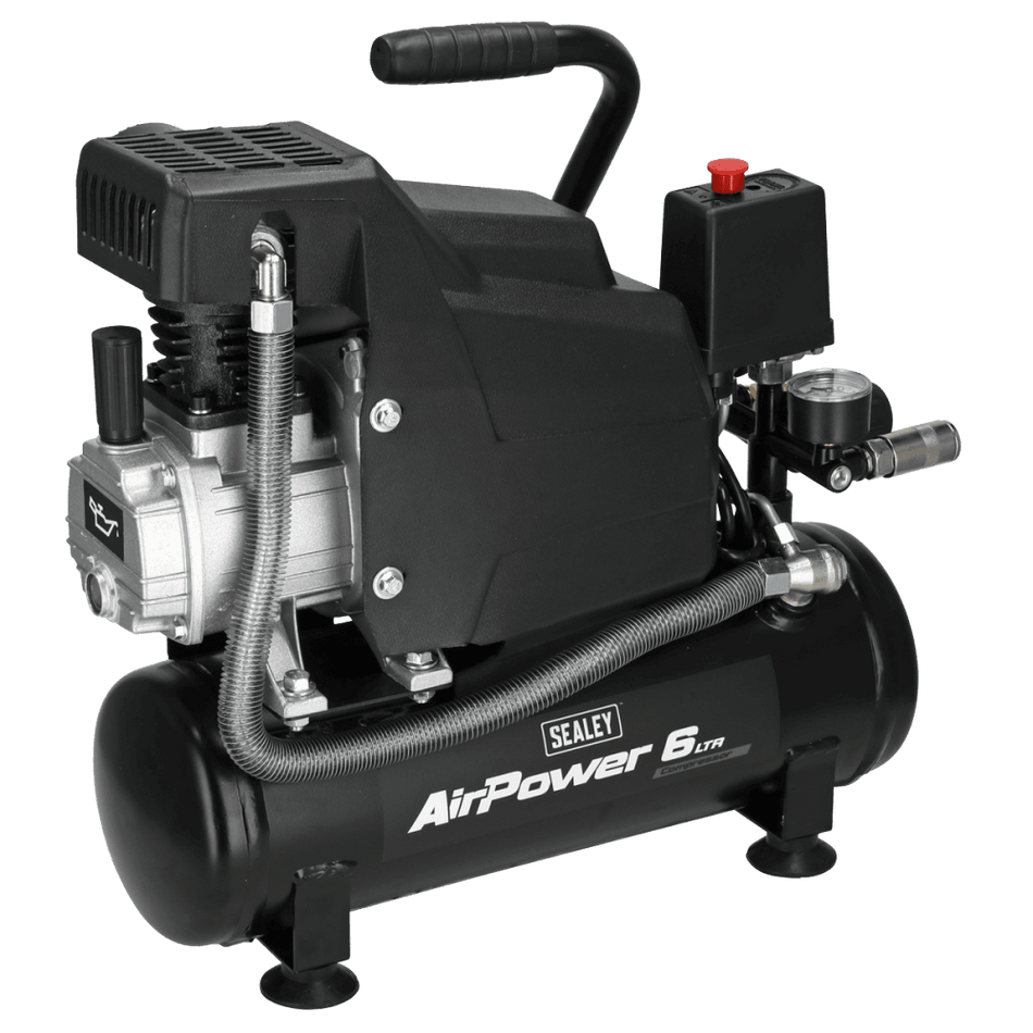 6L Direct Drive Air Compressor 2hp Model No- SAC0620A