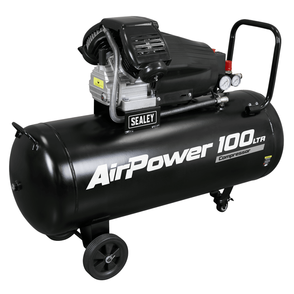100L V-Twin Direct Drive Air Compressor 3hp Model No- SAC10030VA