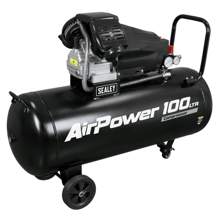 100L V-Twin Direct Drive Air Compressor 3hp Model No- SAC10030VA