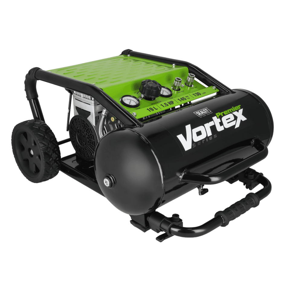 19L Oil Free Direct Drive Air Compressor 1.5hp Model No- SAC1900