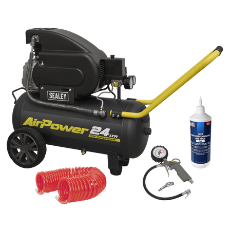 24L Direct Drive Air Compressor Combo 2hp 110V Model No- SAC2420E110VSC