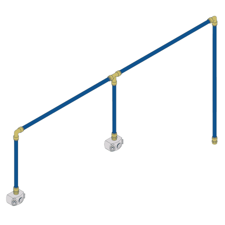 SharkBite® 12m 2-Drop Air Supply System Kit 28mm : Model No- SBAKIT228