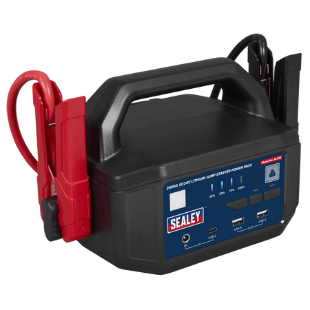 2500A 12/24V Lithium Jump Starter Power Pack Model No- SL34S
