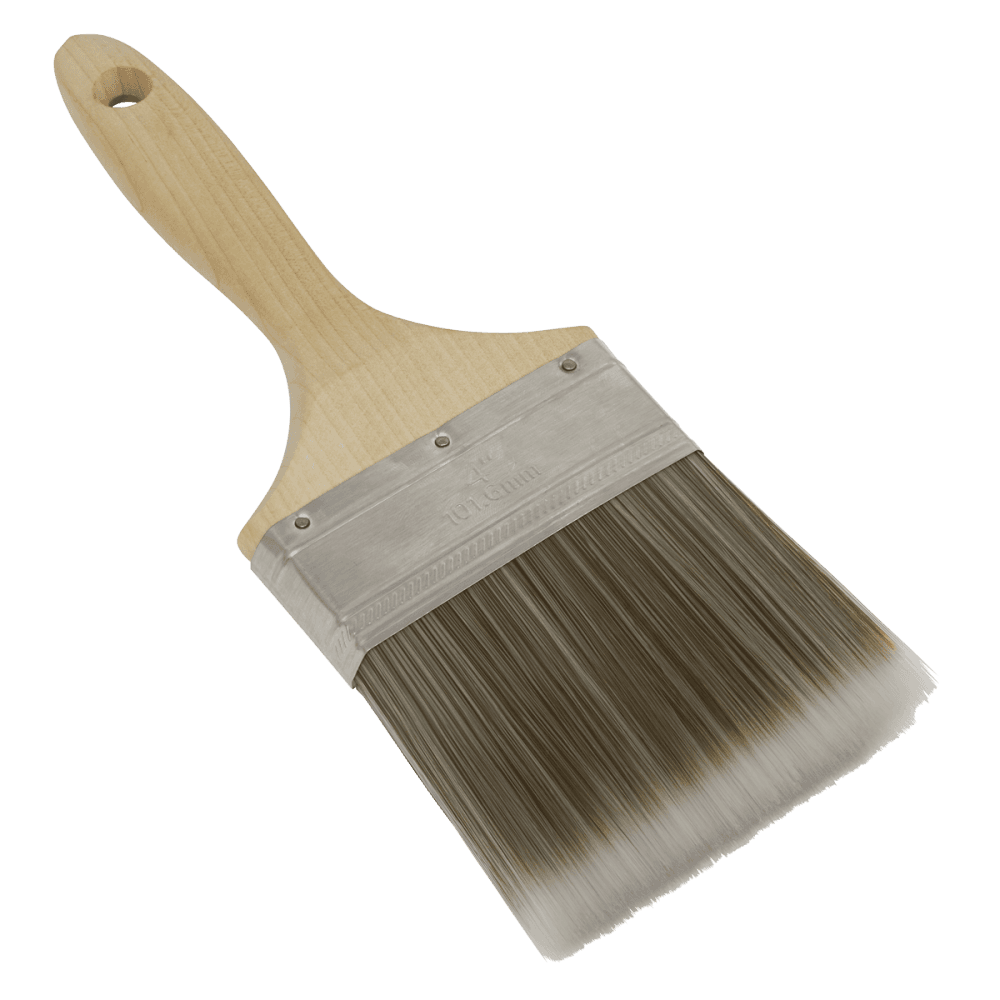 Wooden Handle Paint Brush 100mm Model No- SPBS100W