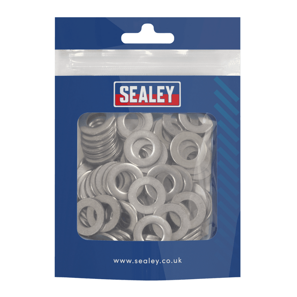 Stainless Steel Flat Washer M10 A2, DIN 125 - Pack of 100 Model No- SSW10