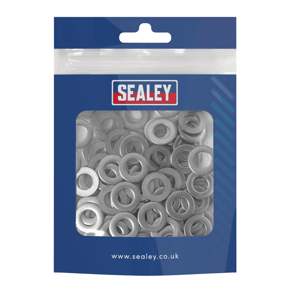 Flat Washer Stainless Steel M8, DIN 125 - Pack of 100 Model No- SSW8