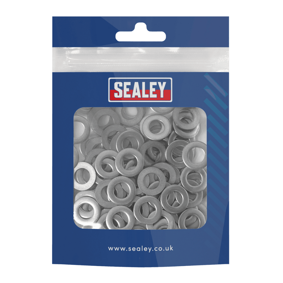 Flat Washer Stainless Steel M8, DIN 125 - Pack of 100 Model No- SSW8