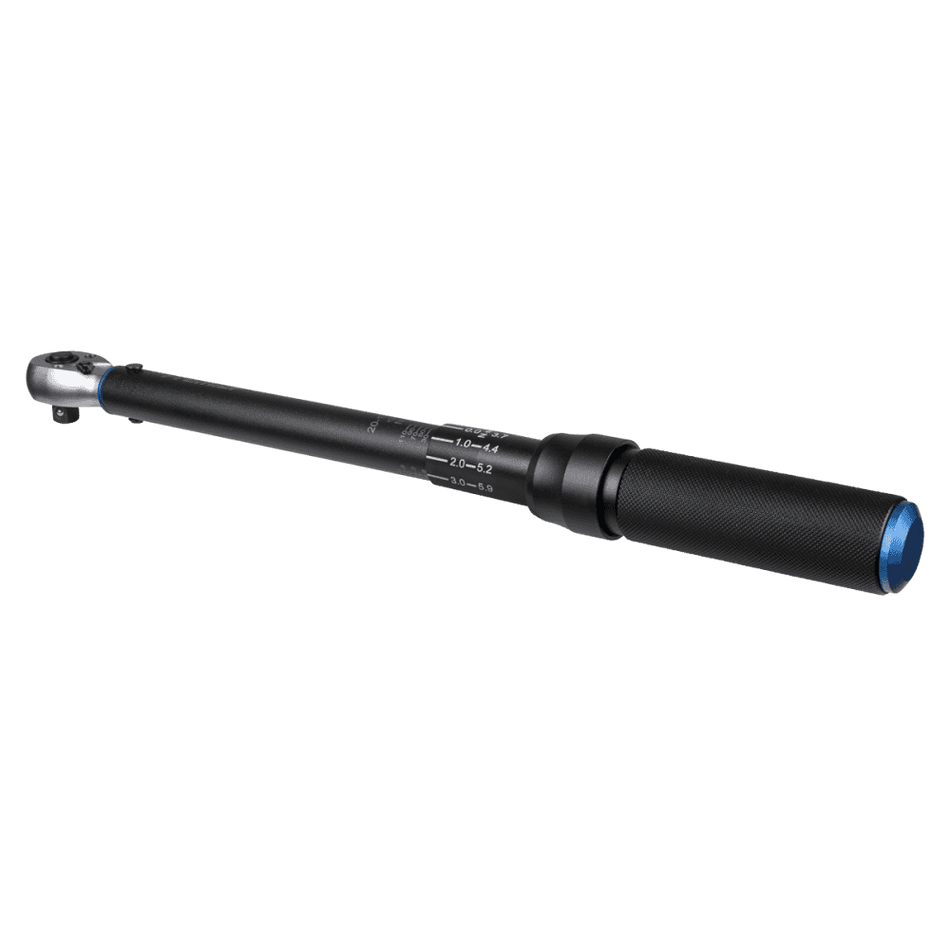 Torque Wrench Micrometer 3/8"Sq Drive Calibrated 20-120Nm - Premier Black Model No- STW903B