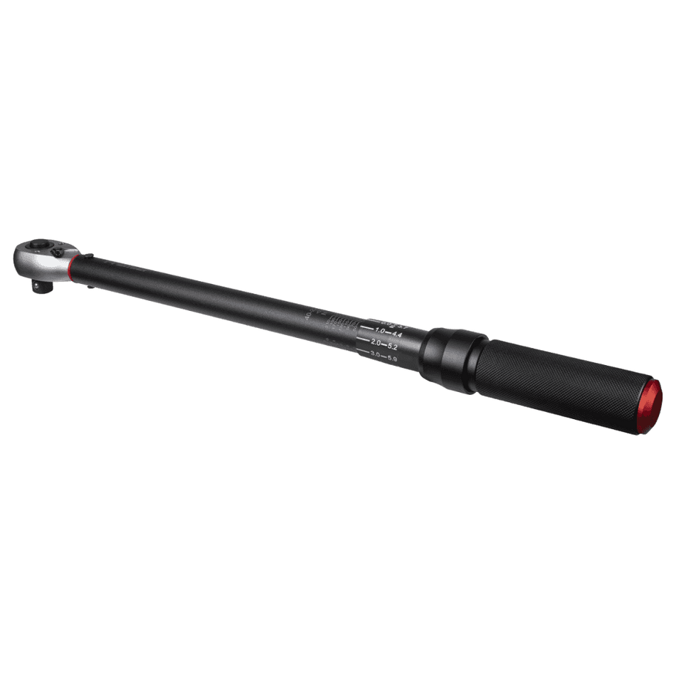 Torque Wrench Micrometer 1/2"Sq Drive Calibrated 40-220Nm - Premier Black : Model No- STW904B