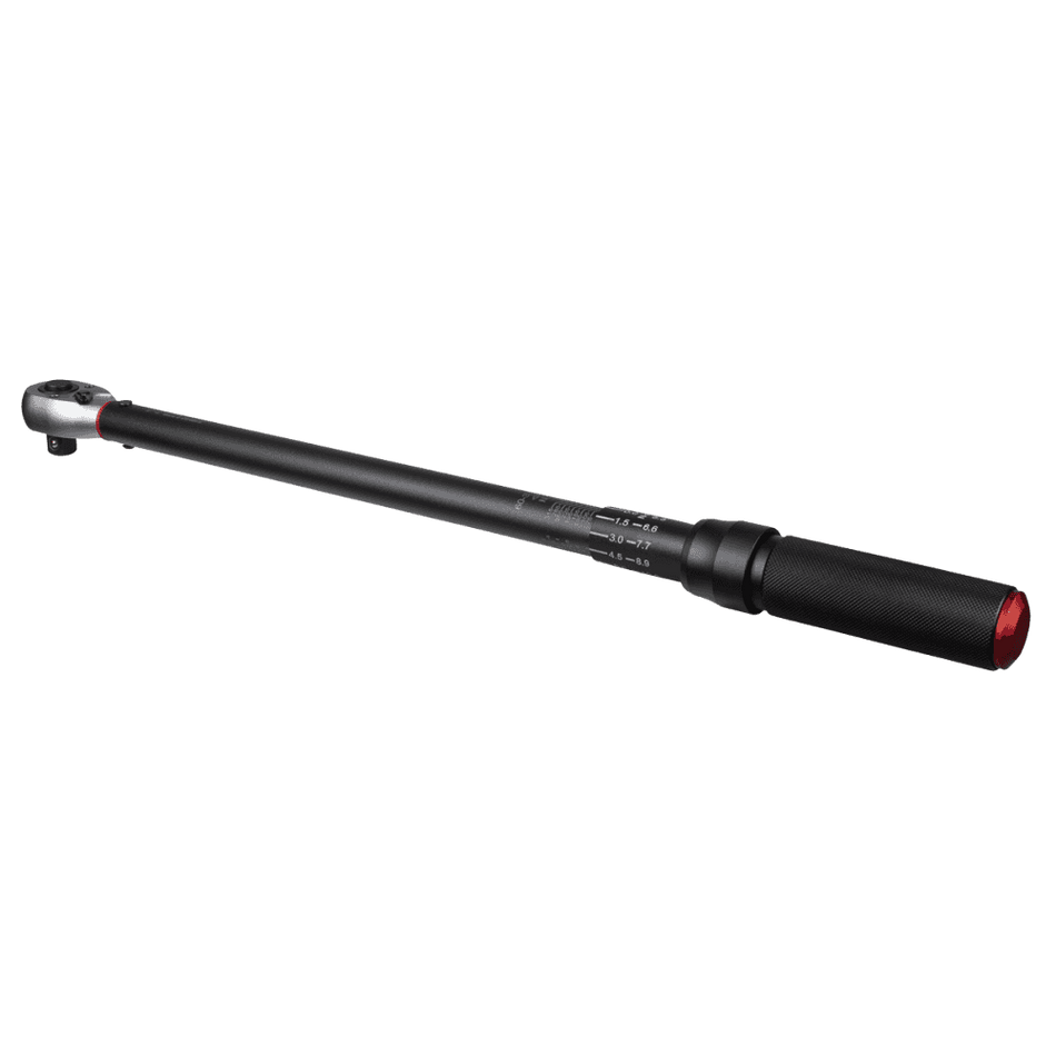 Premier Black Torque Wrench Micrometer 1/2"Sq Drive Calibrated 60-330Nm : Model No- STW905B