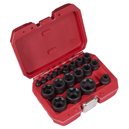 External TRX-P* Socket Set 19pc Model No- SX097