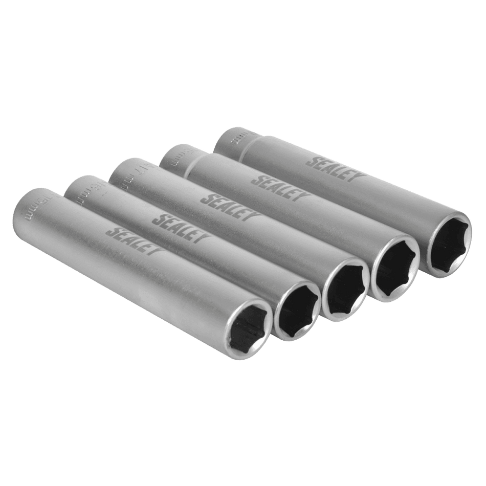 Extra-Deep Socket Set 3/8"Sq Drive 5pc Model No- SX1519