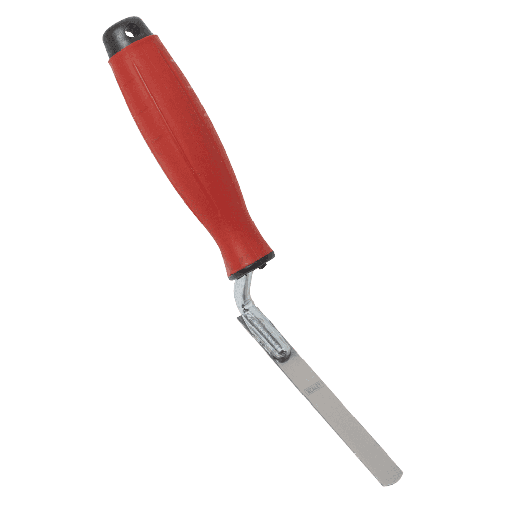 Stainless Steel Edging Trowel with Rubber Handle 12mm Model No- T0309