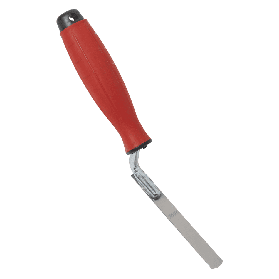 Stainless Steel Edging Trowel with Rubber Handle 12mm Model No- T0309