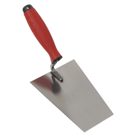 Stainless Steel Masonry Trowel with Rubber Handle 160mm Model No- T1203
