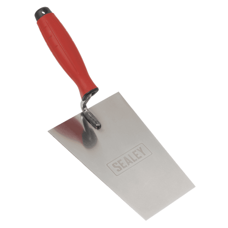 Stainless Steel Bucket Trowel with Rubber Handle 180mm Model No- T1204