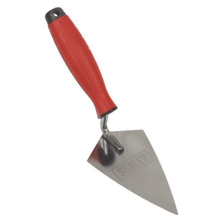 Stainless Steel Sharp Pointing Trowel with Rubber Handle 140mm Model No- T1222