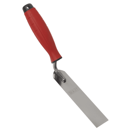 Stainless Steel Finishing Trowel with Rubber Handle 30 x 160mm Model No- T1740