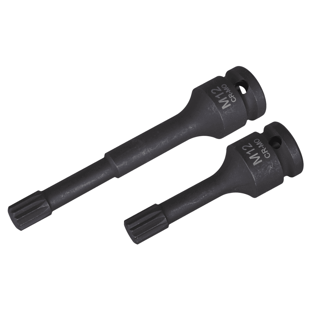 M12 Wheel Bearing Hub Spline Socket Bits for VAG 2pc Model No- VS0100