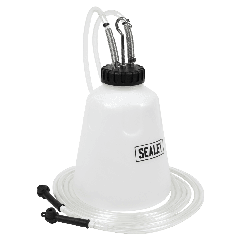 High Flow Twin Pipe Brake Bleed Bottle 2L Model No- VS0218
