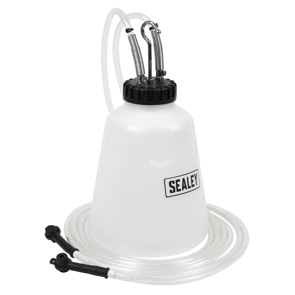 High Flow Twin Pipe Brake Bleed Bottle 2L Model No- VS0218