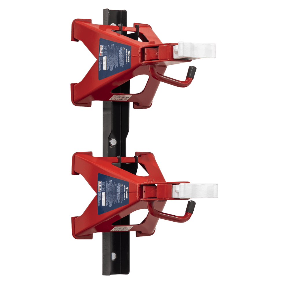 Axle Stand & Axle Stand Storage Rack Combo 3 Tonne Model No- VS2003COMBO