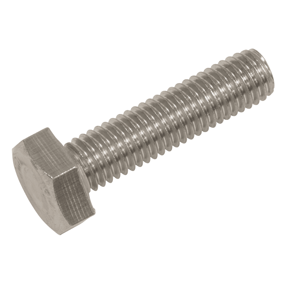 Stainless Steel Hex Head Set Screw DIN 933 - M10 X 40 A2 - Pack of 25 Model No- S1040