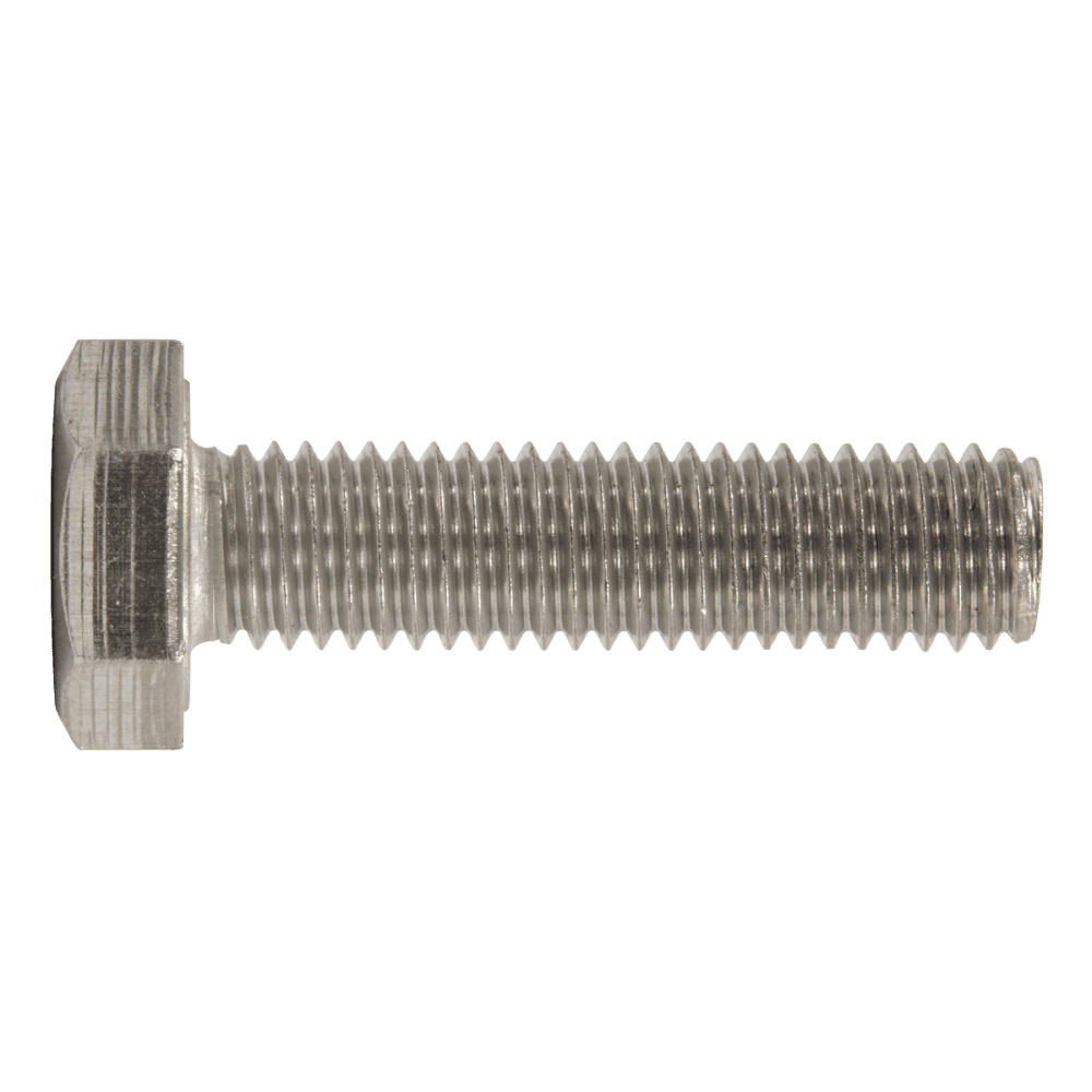 Stainless Steel Hex Head Set Screw DIN 933 - M10 X 40 A2 - Pack of 25 Model No- S1040