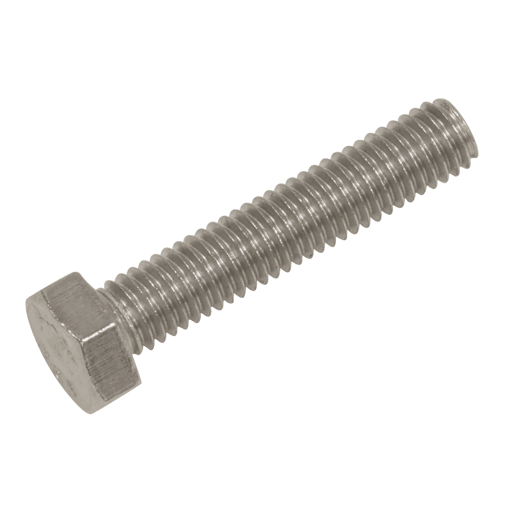 Stainless Steel Hex Head Set Screw DIN 933 - M5 X 25 A2 - Pack of 50 Model No- S525