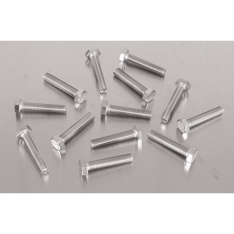 Stainless Steel Set Screw M8 x 1.25 Pitch, DIN 933 - Pack of 50 Model No- S840S